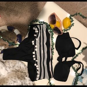 Adorable little black bikini.  NEW XL